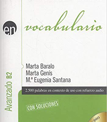 کتاب زبان Vocabulario Nivel Avanzado B2 Con Soluciones+CD