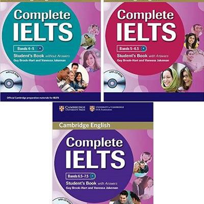 مجموعه 3 جلدی کامپلیت آیلتس Cambridge English Complete IELTS