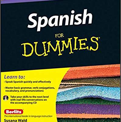 کتاب زبان اسپنیش فور دامیز Spanish For Dummies