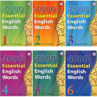 مجموعه پک 6 جلدی کتاب 4000 لغت ضروری زبان انگلیسی 4000Essential English Words