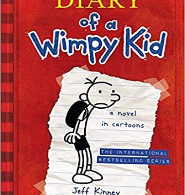 کتاب داستان انگلیسی ویمپی کید رمان کارتونی Diary Of A Wimpy Kid: a Novel In Cartoons