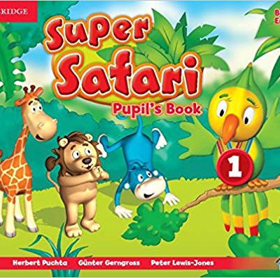 کتاب زبان سوپر سافاری Super Safari 1 (بریتیش کتاب کار و کتاب دانش آموز و سی دی)