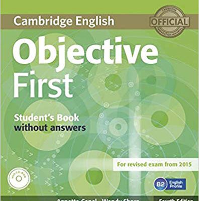 کتاب آبجکتیو فرست Objective first students books 4th Edition