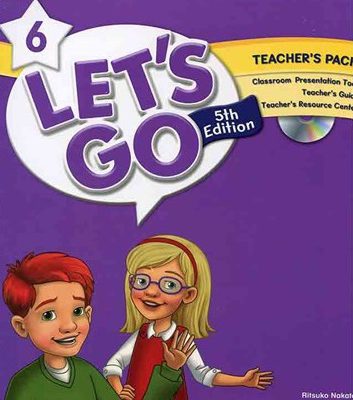 کتاب معلم لتس گو ویرایش پنجم Lets Go 5th 6 Teachers Pack + DVD