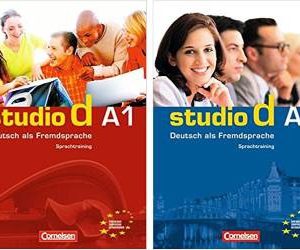 مجموعه 2 جلدی کتاب آلمانی اشتدیو Studio d با تخفیف 50 درصد (کتاب دانش آموز و کتاب کار و فایل صونی)