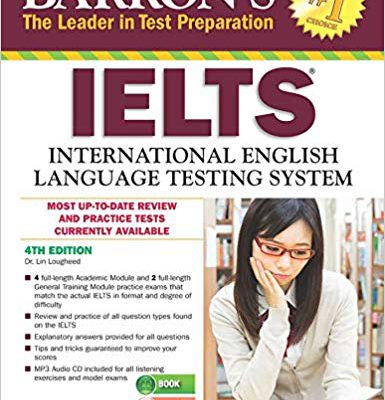 کتاب زبان بارونز آیلتس اینترنشنال انگلیش لنگوئج تستینگ سیستم Barrons IELTS :International English Language Testing System 4th