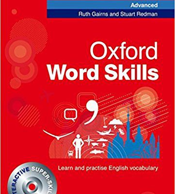 کتاب آکسفورد ورد اسکیلز ادونس Oxford Word Skills Advanced (سایز کوچک با تخفیف 50 درصد با سی دی)