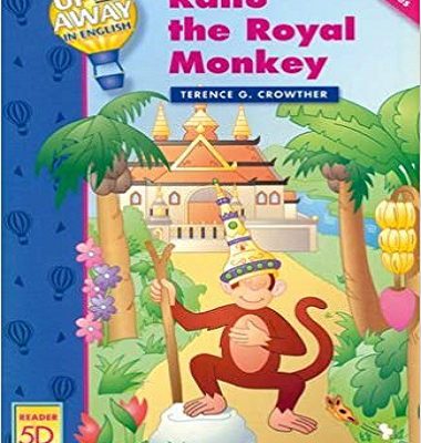 کتاب داستان انگلیسی آپ اند اوی این انگلیش رانو میمون سلطنتی Up and Away in English: Ranu the Royal Monkey