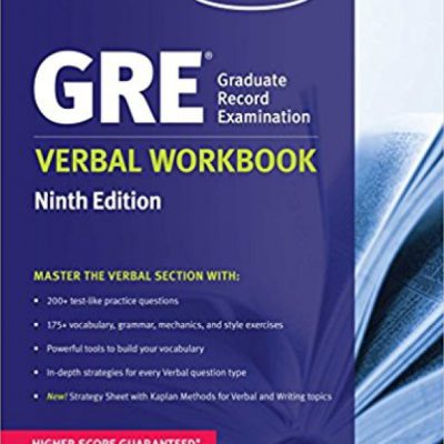 کتاب New GRE Verbal Workbook KAPLAN 9th
