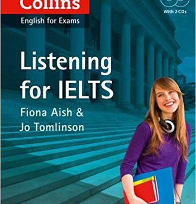 کتاب زبان کالینز انگلیش فور اگزمز لیستنینگ فور آیلتس Collins English for Exams Listening for IELTS