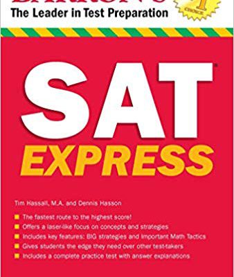 کتاب زبان بارونز ست اکسپرس Barrons SAT Express