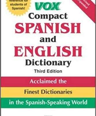 کتاب زبان Vox Compact Spanish and English Dictionary 3rd