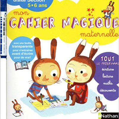 خرید کتاب فرانسوی "mon cahier magique ; maternelle grande section ; 5/6ans"