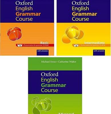 پک سه جلدی گرامر انگلیسی آکسفورد انگلیش گرامر کورس Oxford English Grammar Course با 50 درصد تخفیف