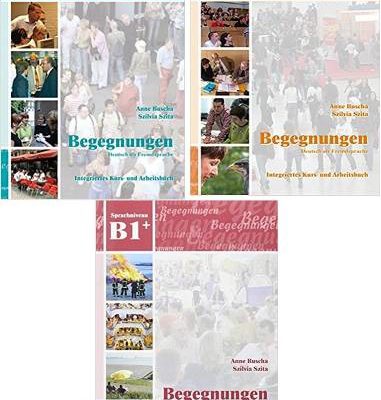 مجموعه 3 جلدی کتاب زبان آلمانی بیگنگونگن Begegnungen