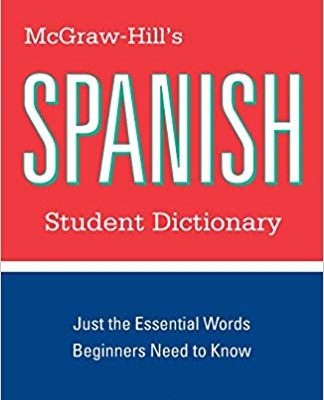 کتاب زبان دیکشنری اسپانیایی McGraw-Hill's Spanish Student Dictionary