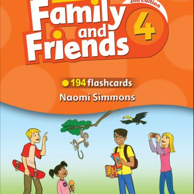 فلش کارت امریکن فمیلی اند فرندز چهار ویرایش دوم Flashcards American Family and Friends 4 Second Edition