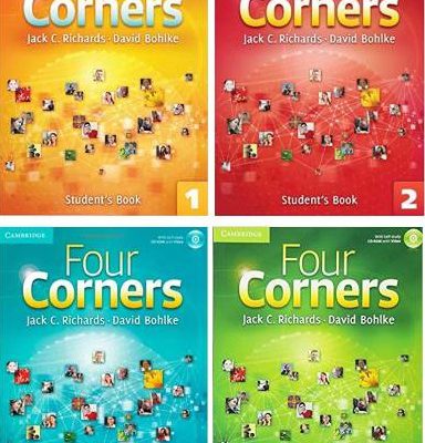 پکیج 4 جلدی کتاب آموزش زبان فورکرنرز Four Corners با 50 درصد تخفیف