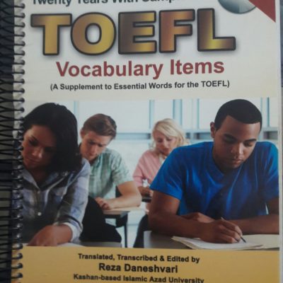 کتاب Twenty Years With Sample TOEFL Vocabulary Items with CD