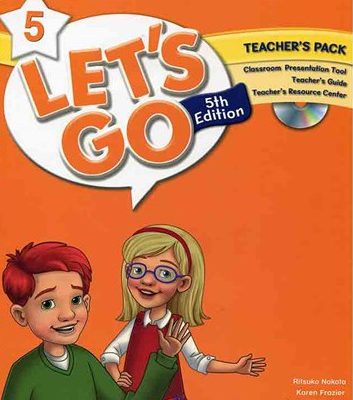 کتاب معلم لتس گو ویرایش پنجم Lets Go 5th 5 Teachers Pack + DVD