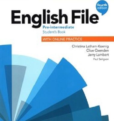 كتاب زبان انگلیش فایل پری اینترمدیت ویرایش چهارم English File Pre-intermediate 4th
