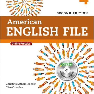 کتاب امریکن انگلیش فایل ویرایش دوم American English File 4 با تخفیف 50 درصد سایز A4 (کتاب دانش آموز و کتاب کار و فایل صوتی)