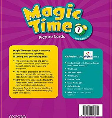 فلش کارت مجیک تایم ویرایش دوم Magic Time1 (2nd) Flashcards