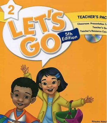 کتاب معلم لتس گو ویرایش پنجم Lets Go 5th 2 Teachers Pack + DVD