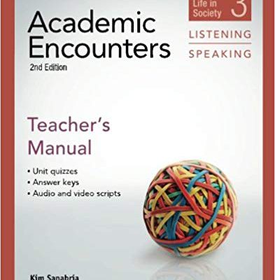 کتاب معلم آکادمیک اینکانترز Academic Encounters 3 Teachers Manual Listening and Speaking