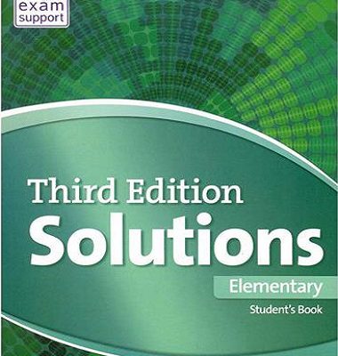 کتاب سولوشن المنتری ویرایش سوم Solutions Elementary 3rd Edition (کتاب دانش آموز کتاب کار و فایل صوتی) با تخفیف 50 درصد