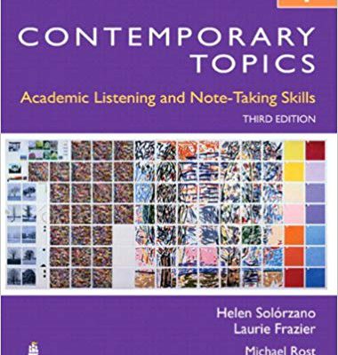 کتاب کانتمپرری تاپیک Contemporary topic 1 with CD