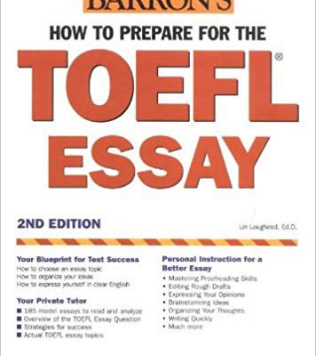 کتاب How to Prepare for the TOEFL Essay Barrons