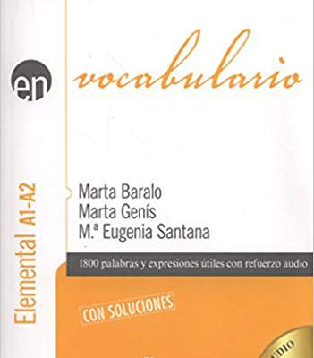 کتاب زبان اسپانیایی Vocabulario Nivel Elemental A1 A2