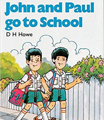 کتاب زبان Start with English Readers. Grade 2: John and Paul go to School