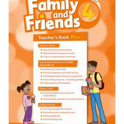 کتاب معلم فمیلی اند فرندز American Family and Friends 4 (2nd) Teachers book+CD