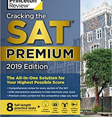 کتاب زبان کرکینگ ست Cracking the SAT Premium Edition 2019