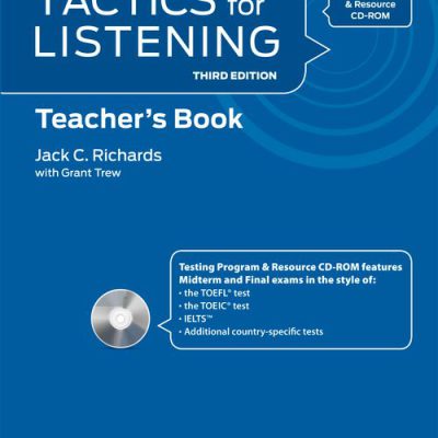 کتاب معلم تکتیکس فور لیسنینگ ویرایش سوم Tactics for Listening Expanding Teachers Book Third Edition