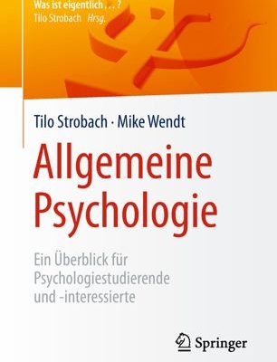 كتاب آلماني Allgemeine Psychologie