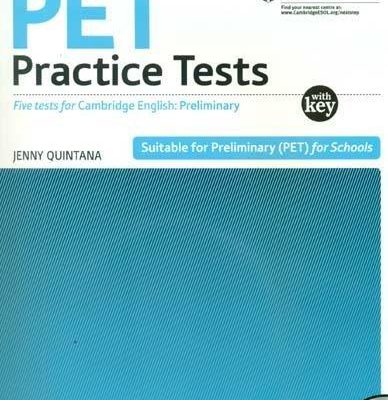 کتاب پی ایی تی پرکتیس تست PET Practice Tests