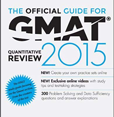 کتاب آفیشیال گاید جی مت The Official Guide for GMAT Quantitative Review 2015
