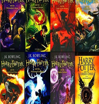 مجموعه کتابهای 8 جلدی هری پاتر انگلیسی Harry Potter با 50 درصد تخفیف