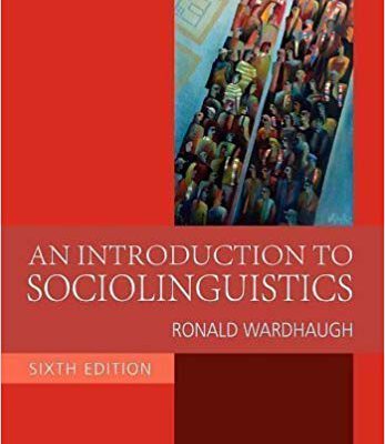 خرید کتاب زبان An Introduction to Sociolinguistics 6th