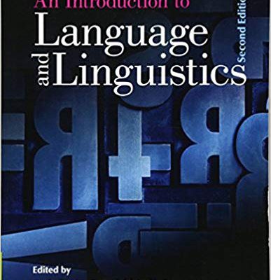 خرید کتاب زبان An Introduction to Language and Linguistics 2nd Edition