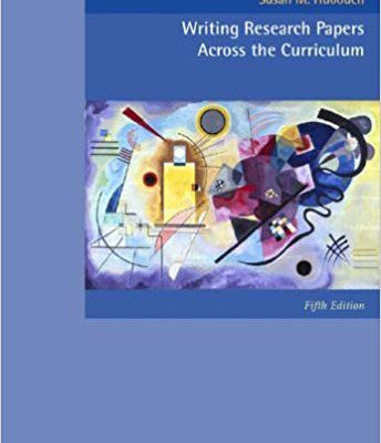 کتاب Writing Research Papers Across the Curriculum Fifth Edition