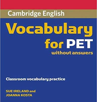 کتاب کمبریج وکبیولری Cambridge Vocabulary for PET