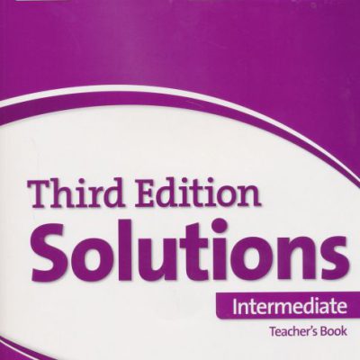 کتاب معلم نیو سولوشن New Solutions Intermediate Teacher’s Book Third Edition