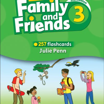 فلش کارت امریکن فمیلی اند فرندز سه ویرایش دوم Flashcards American Family and Friends 3 Second Edition