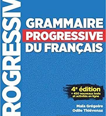 کتاب زبان فرانسه Grammaire progressive - N intermediaire - 4eme + CD رنگی