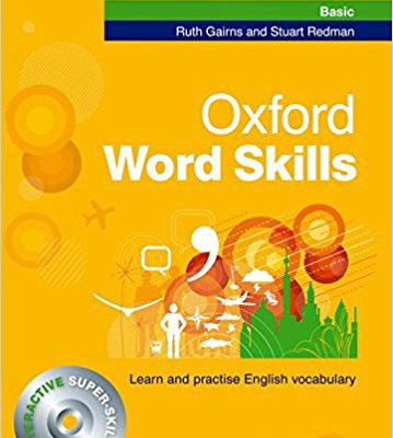 کتاب آکسفورد ورد اسکیلز بیسیک Oxford Word Skills Basic (سایز کوچک با تخفیف 50 درصد با سی دی)