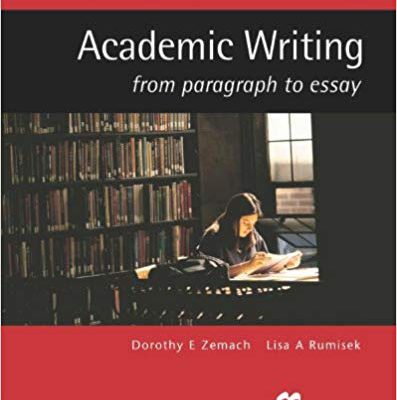 کتاب زبان Academic Writing from paragraph to essay